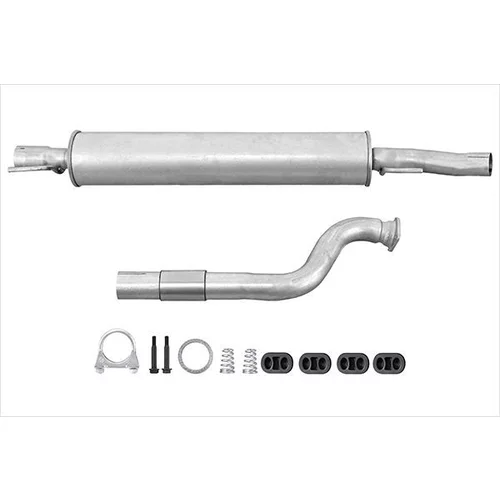 Predný tlmič výfuku 8LB 366 021-091 /HELLA/ - obr. 1