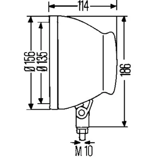 Puzdro hlavného svetlometu 9BG 127 179-001 /HELLA/ - obr. 2