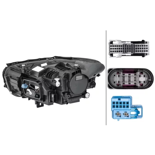 Hlavný svetlomet 1EX 014 993-661 /HELLA/ - obr. 1