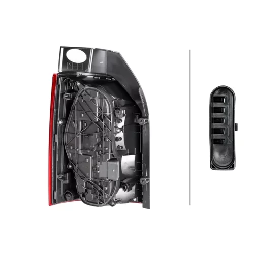 Zadné svetlo 2SK 012 336-061 /HELLA/ - obr. 1