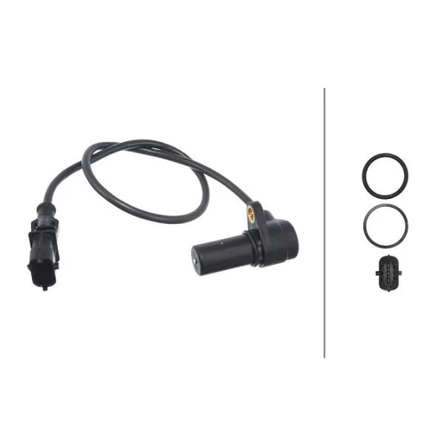 Snímač impulzov kľukového hriadeľa HELLA 6PU 009 146-241