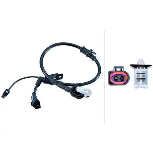 Snímač počtu otáčok kolesa HELLA 6PU 358 268-161