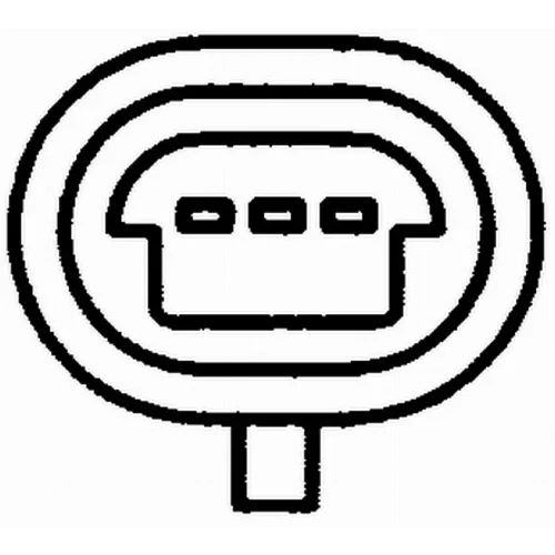 Snímač polohy škrtiacej klapky 6PX 008 476-461 /HELLA/ - obr. 2