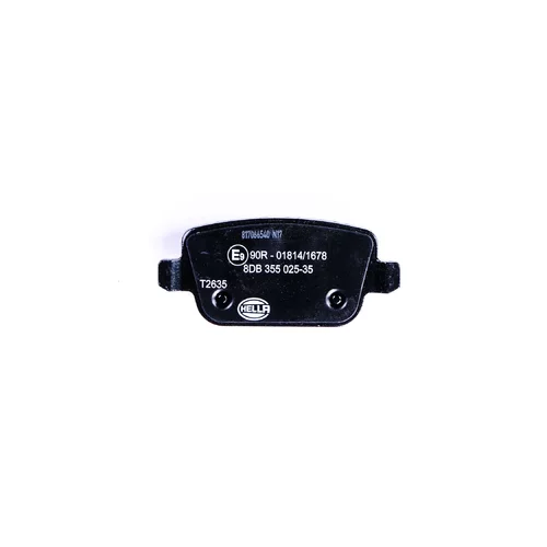 Sada brzdových platničiek kotúčovej brzdy 8DB 355 025-351 /HELLA/ - obr. 2
