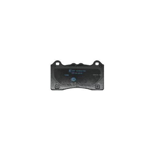 Sada brzdových platničiek kotúčovej brzdy 8DB 355 025-831 /HELLA/ - obr. 1