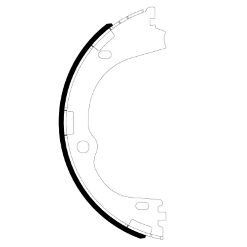 Sada brzd. čeľustí parkov. brzdy 8DB 355 038-111 /HELLA/ - obr. 1