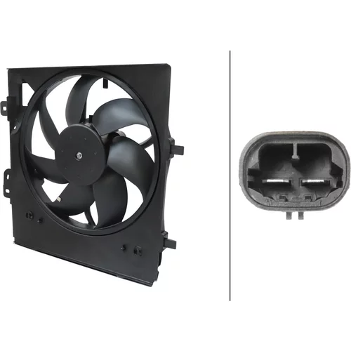 Ventilátor chladenia motora HELLA 8EW 366 420-221