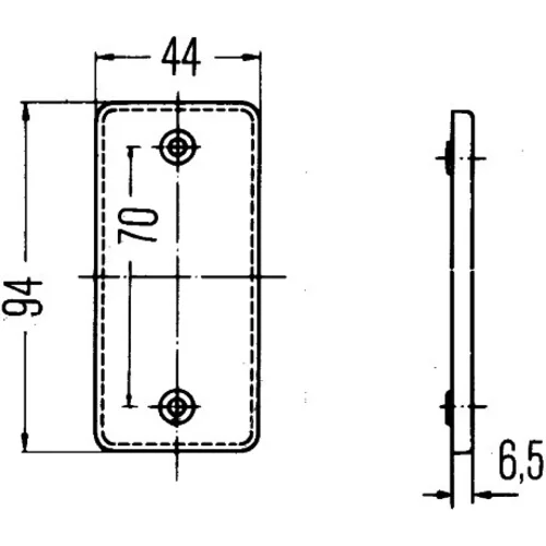 Odrazka 8RA 003 326-002 /HELLA/ - obr. 1