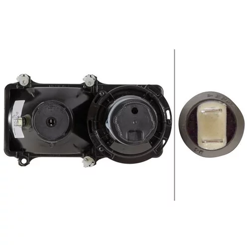 Hlavný svetlomet 1DL 005 600-107 /HELLA/ - obr. 1