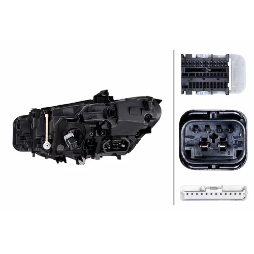 Hlavný svetlomet 1EX 016 809-721 /HELLA/ - obr. 1