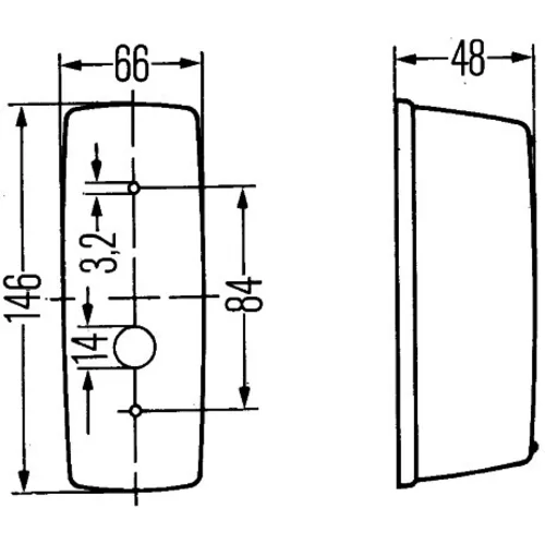 Smerové svetlo 2BA 001 277-021 /HELLA/ - obr. 2