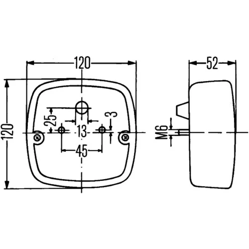Zadné svetlo 2SD 002 514-161 /HELLA/ - obr. 2