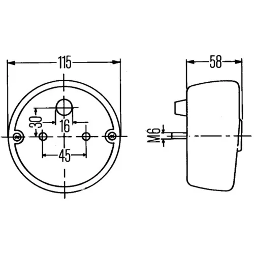 Zadné svetlo 2SE 001 679-051 /HELLA/ - obr. 2