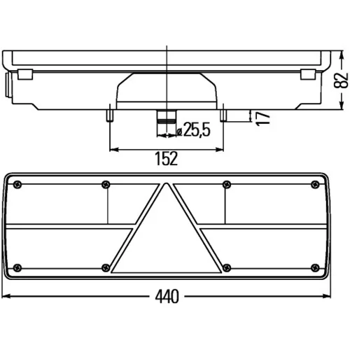 Zadné svetlo 2VP 340 450-141 /HELLA/ - obr. 2