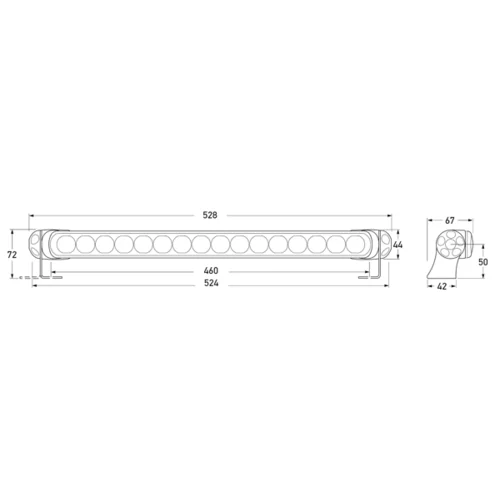 Pracovný svetlomet 2XD 958 130-661 /HELLA/ - obr. 1