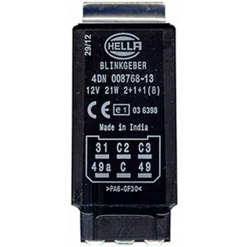 Prerušovač smerových svetiel HELLA 4DN 008 768-137