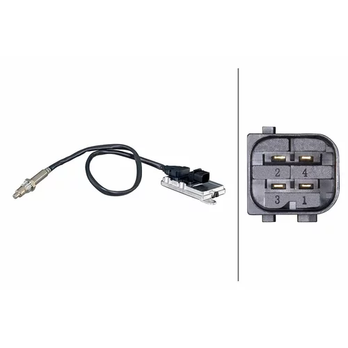 NOx-Senzor, NOx-Katalyzátor HELLA 6PN 358 186-411