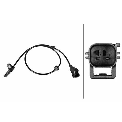 Snímač počtu otáčok kolesa 6PU 358 216-341 /HELLA/
