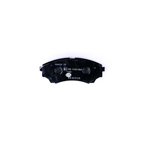 Sada brzdových platničiek kotúčovej brzdy 8DB 355 012-381 /HELLA/ - obr. 1