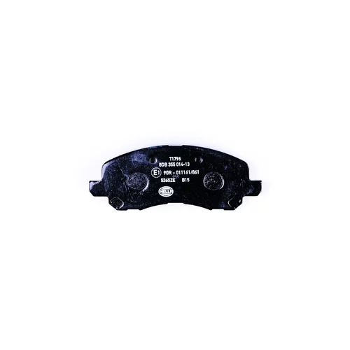 Sada brzdových platničiek kotúčovej brzdy 8DB 355 014-131 /HELLA/ - obr. 1