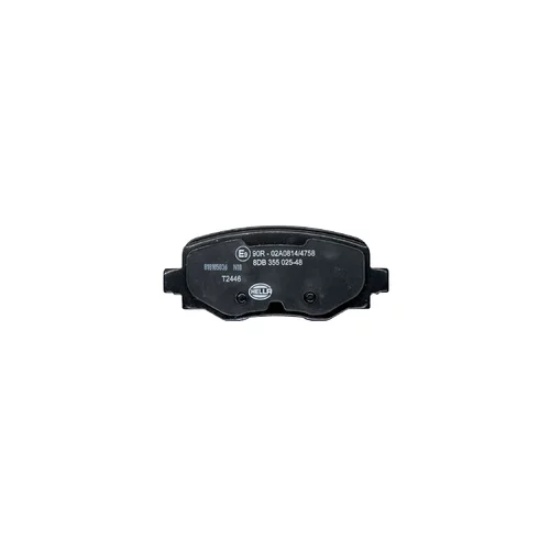 Sada brzdových platničiek kotúčovej brzdy 8DB 355 025-481 /HELLA/ - obr. 1