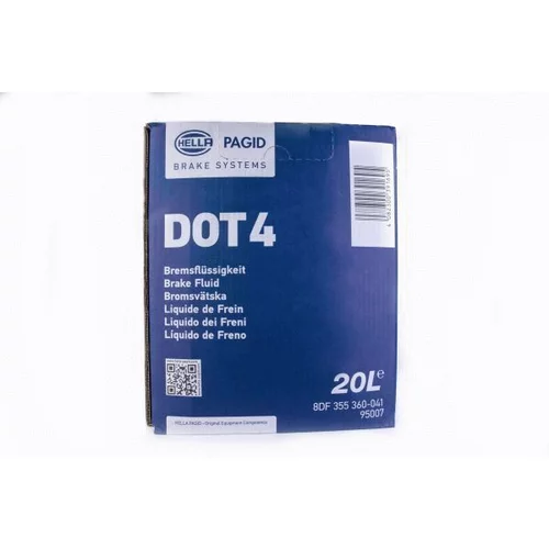 Brzdová kvapalina HELLA 8DF 355 360-041 20L