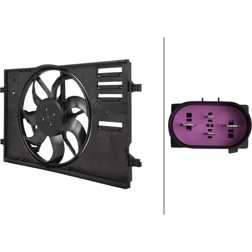 Ventilátor chladenia motora HELLA 8EW 366 420-391