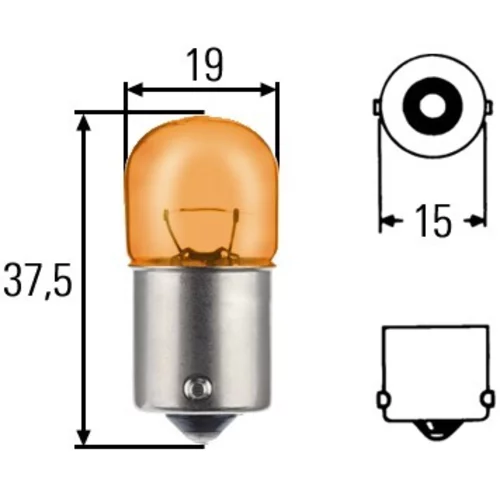 Žiarovka pre smerové svetlo 8GA 002 071-051 /HELLA/ - obr. 1