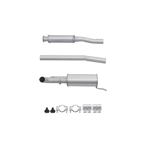 Stredný tlmič výfuku 8LC 366 025-491 /HELLA/ - obr. 1