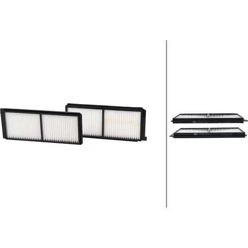 Filter vnútorného priestoru HELLA 8ZC 366 122-861
