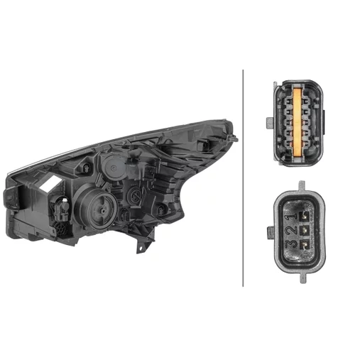 Hlavný svetlomet 1EE 011 565-161 /HELLA/ - obr. 1