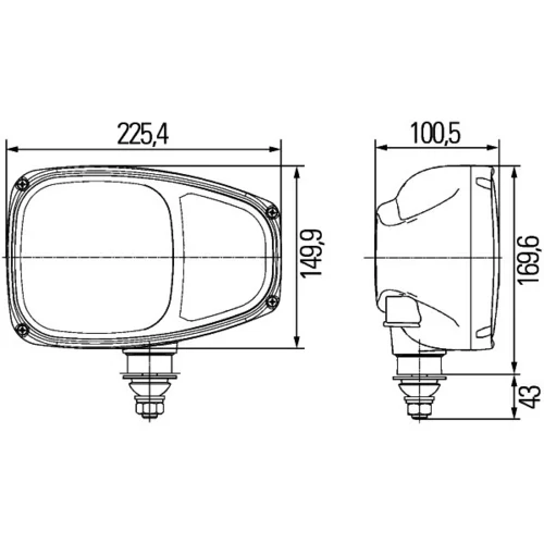Hlavný svetlomet 1EE 996 174-261 /HELLA/ - obr. 2