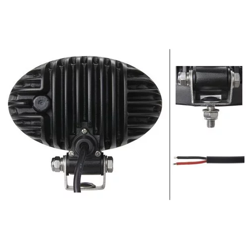 Pracovný svetlomet 1GA 357 001-011 /HELLA/ - obr. 1