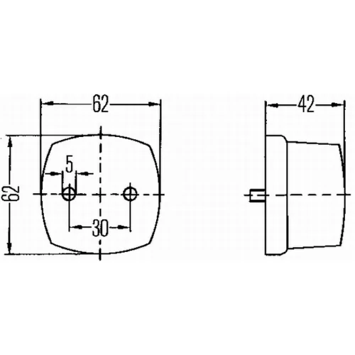 Polohové svetlo 2PF 004 081-017 /HELLA/ - obr. 2