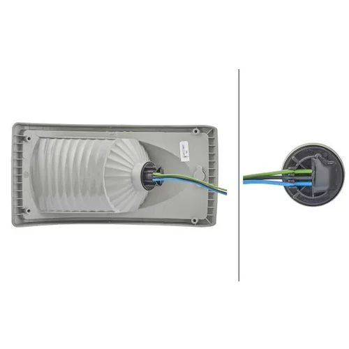 Zadné svetlo 2SB 008 805-021 /HELLA/ - obr. 1