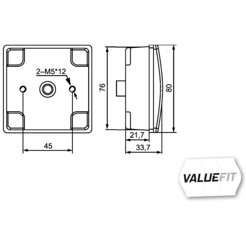 Smerové svetlo 2SW 357 029-121 /HELLA/ - obr. 2