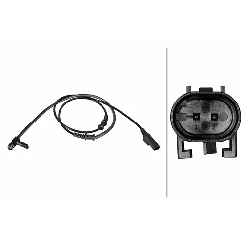 Snímač počtu otáčok kolesa HELLA 6PU 358 216-281