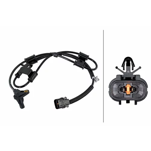 Snímač počtu otáčok kolesa HELLA 6PU 358 252-361