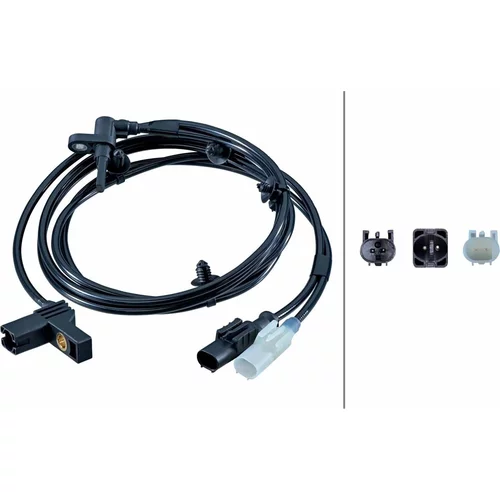 Snímač počtu otáčok kolesa HELLA 6PU 358 252-511