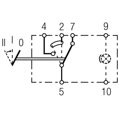 Spínač 6RH 007 832-411 /HELLA/ - obr. 1