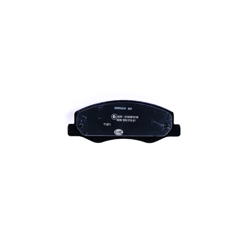 Sada brzdových platničiek kotúčovej brzdy 8DB 355 015-311 /HELLA/ - obr. 1