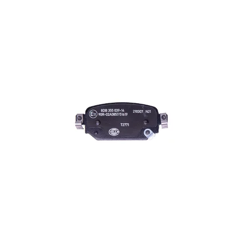 Sada brzdových platničiek kotúčovej brzdy 8DB 355 039-141 /HELLA/ - obr. 1