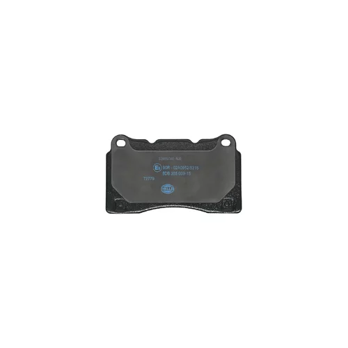 Sada brzdových platničiek kotúčovej brzdy 8DB 355 039-151 /HELLA/ - obr. 1
