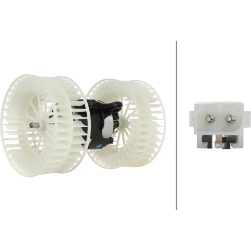 Vnútorný ventilátor HELLA 8EW 366 400-701
