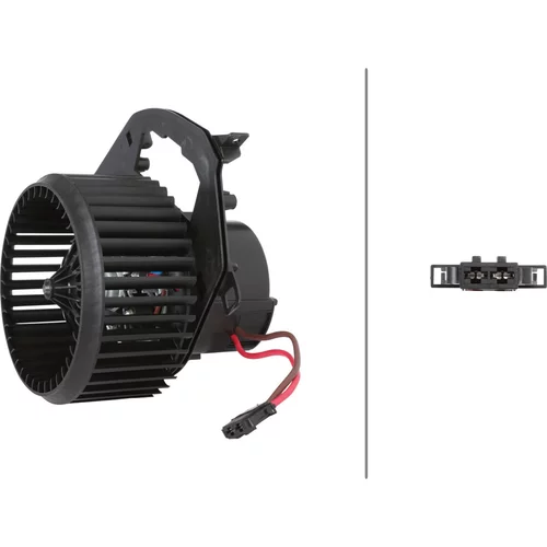 Vnútorný ventilátor HELLA 8EW 366 402-221