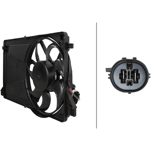 Ventilátor chladenia motora HELLA 8EW 366 421-191