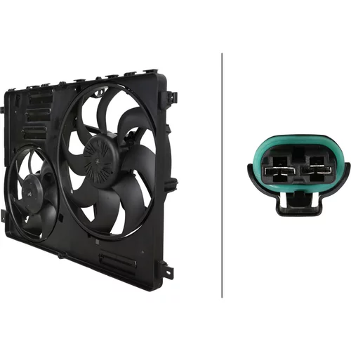 Ventilátor chladenia motora HELLA 8EW 366 421-281
