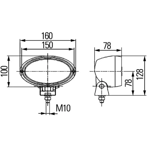 Pracovný svetlomet 1GA 996 161-291 /HELLA/ - obr. 3