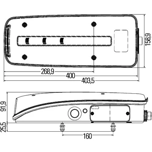 Zadné svetlo 2VP 012 381-261 /HELLA/ - obr. 2