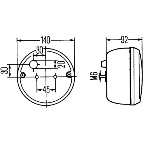 Cúvacie svetlo 2ZR 001 423-001 /HELLA/ - obr. 2